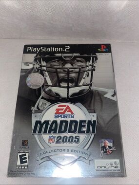 Madden NFL 2005 Collector's Edition (PS2) - Silver & Black Cover